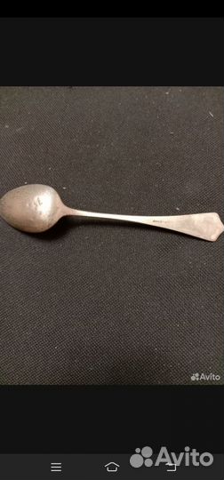 Ложка и вилка мельхиоровая