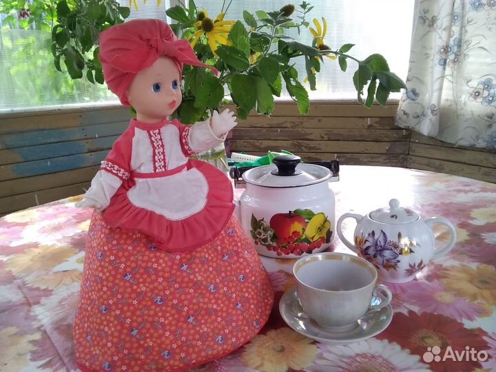 Кукла Чайница Ксения СССР коллекционная