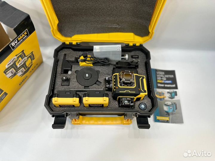 Лазерный уровень dewalt 4D