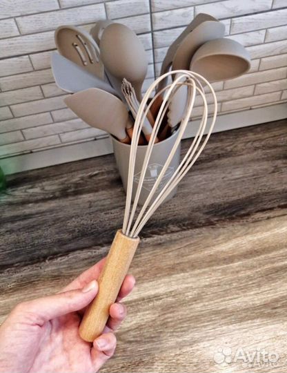 Набор кухонных принадлежностей.12 предметов.Новый