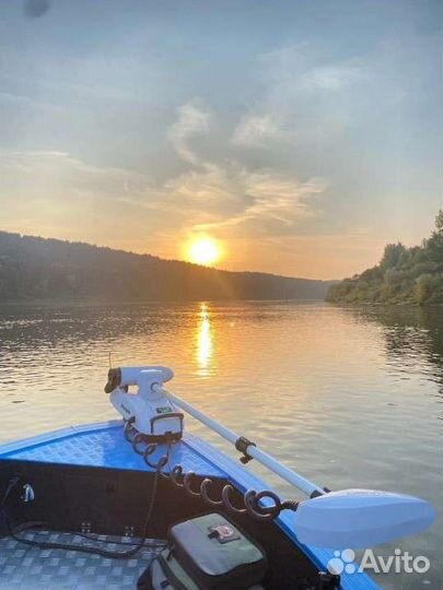 Лодочный мотор электроякорь Haibo с GPS