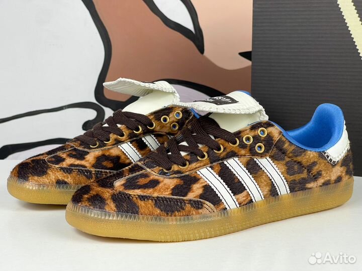 Adidas Samba Wales Bonner Pony Leo Brown