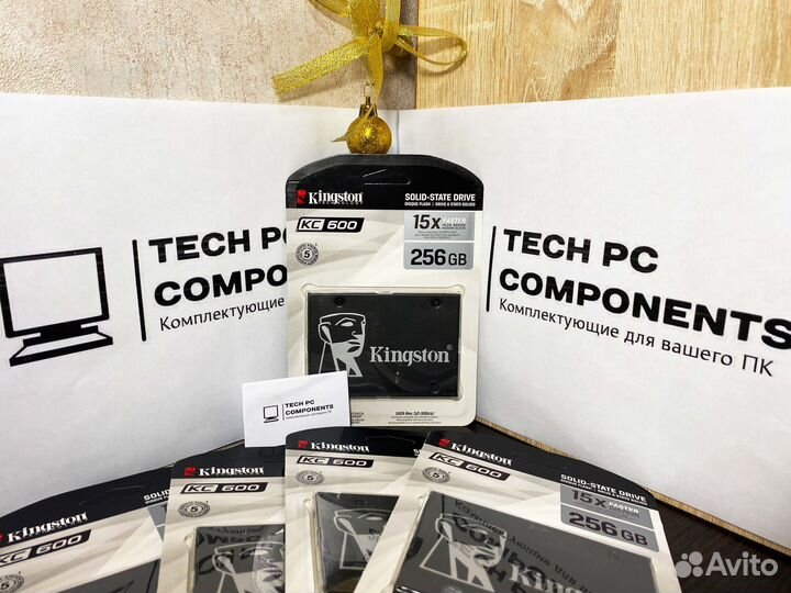 SSD накопитель Kingston KC600 256/512/1024GB