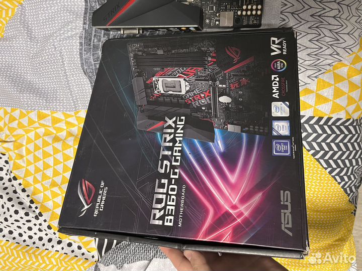 Материнская плата с процессором i7 8700 intel