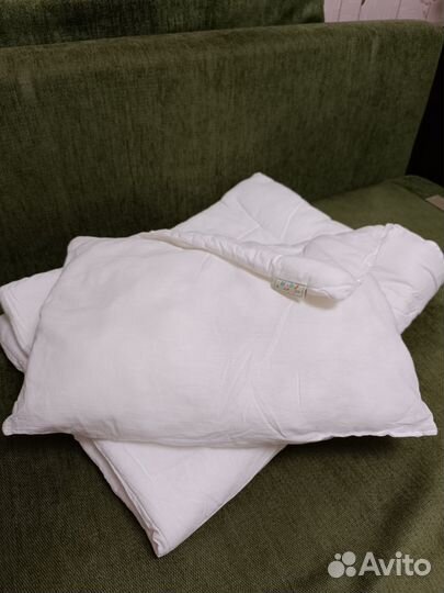 Комплект детского одеяла и подушки