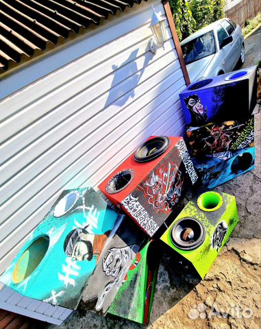 Короба под сабвуферы, доставка