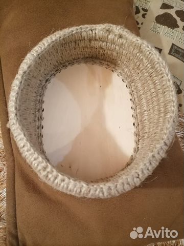 Корзинка из джута