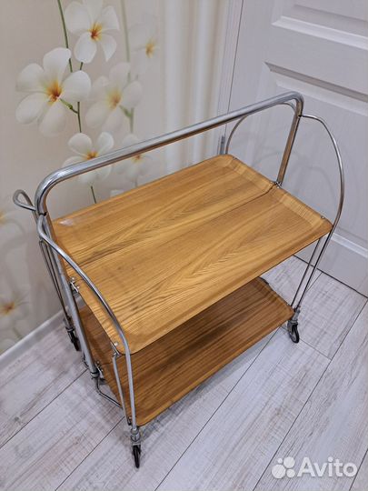 Сервировочный столик на колесиках СССР