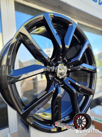 Диски на land rover r22 5x120 чёрный глянец