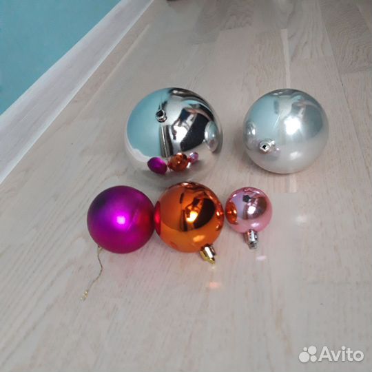 Ёлочные шары для декупажа