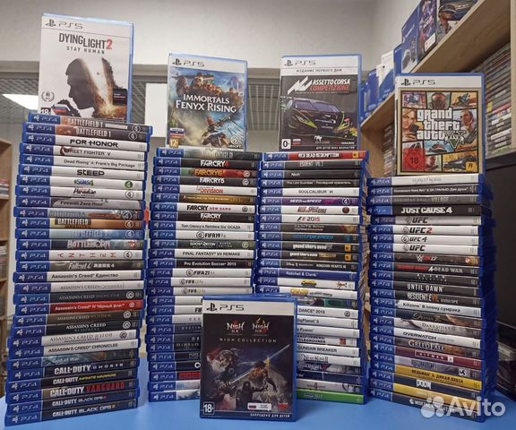 Большой ассортимент игр для PS4/PS5