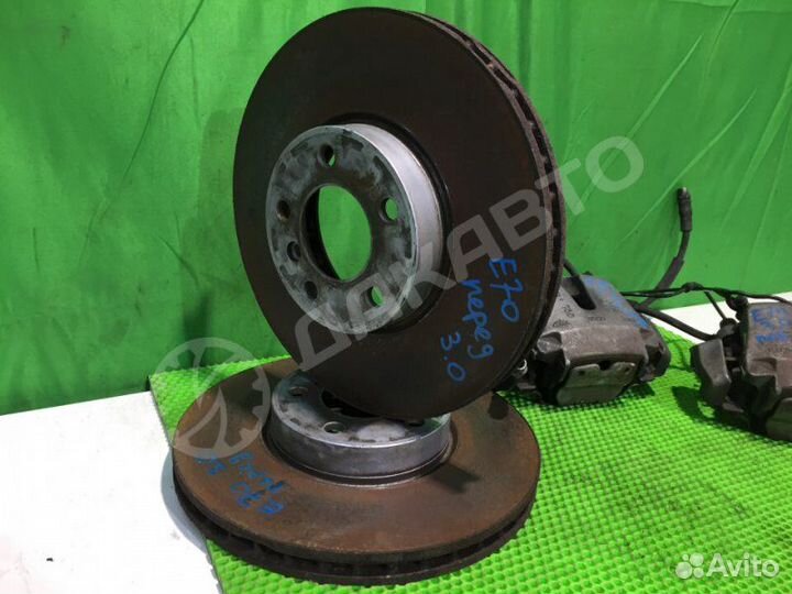 Комплект тормозов передний Bmw X5 E70