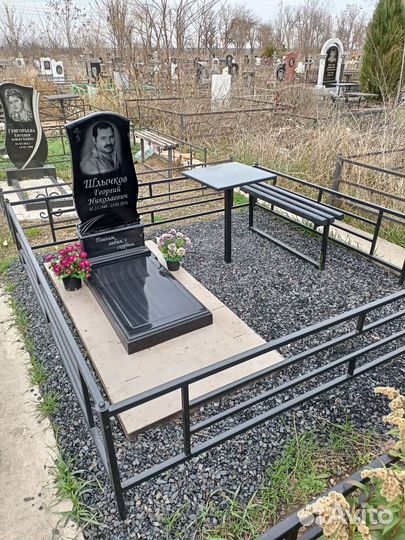 Памятники: любой камень и сложности, уборка