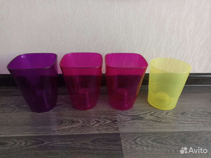 Горшок для цветов, орхидей (много, листайте фото)