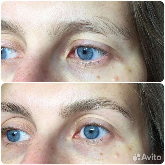 Коррекция, окрашивание бровей