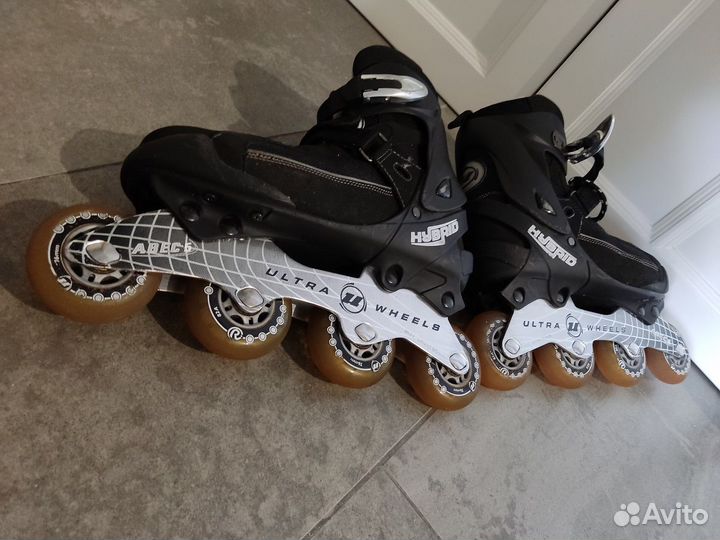 Роликовые коньки Ultra Wheels Hybrid, мужск,р.42