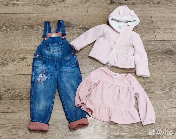 Одежда для девочки пакетом 84-92 Carters Mayoral