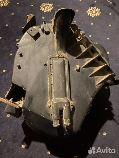 Печка в сборе с двигателем