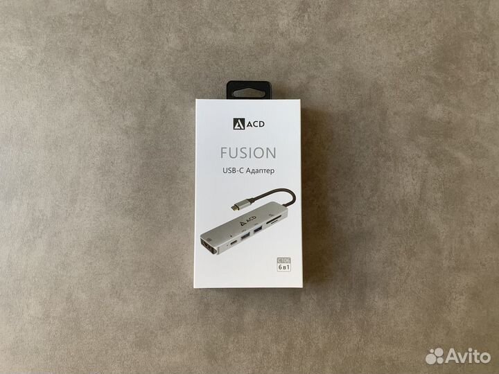 Док- станция переходник ACD-C106-PAL Fusion USB-C