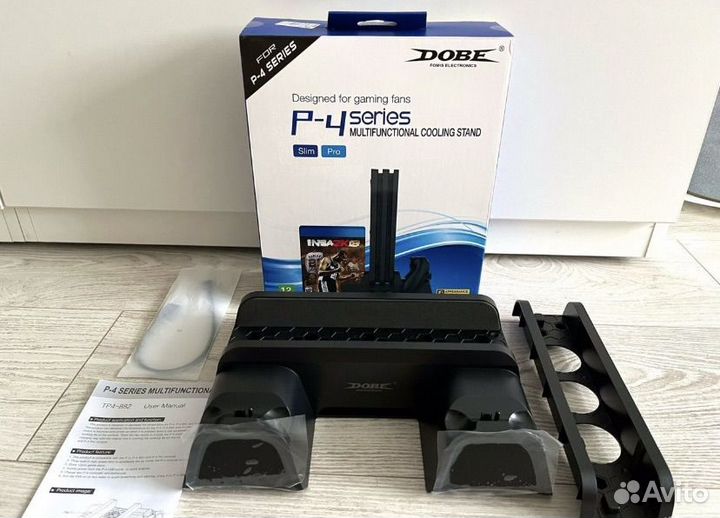 Подставка с охлаждением для ps4,slim,pro