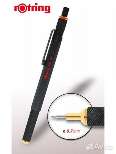 Rotring Ручка Карандаш 600 800 Германия Новый