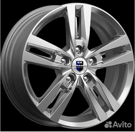 Диск K&K Rassvet Дарк Платинум 6,5*16/5*108 d67,1