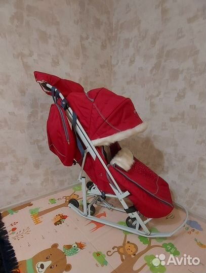 Санки коляска pikate