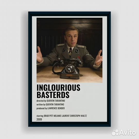 Постер Inglouriou Basterds (А2)