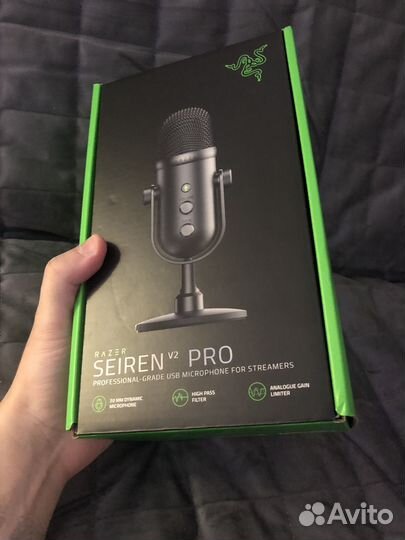 Микрофон Razer seiren pro v2 (новый)