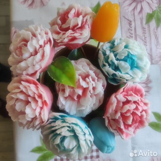 Мыльный букет