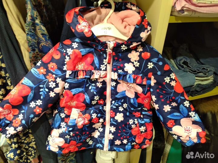 Куртка демисезонная для девочки 86
