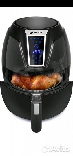 Аэрогриль Kitfort, кт-2207, черный