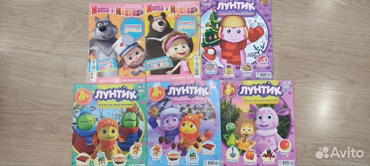 Детские журналы, раскраски