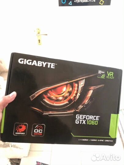 Видеокарта gtx 1060 3gb gigabyte