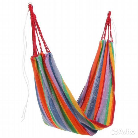 Гамак 200 х 80 см, хлопок, цвета микс