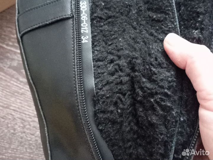 Сапоги для девочки 34 размер