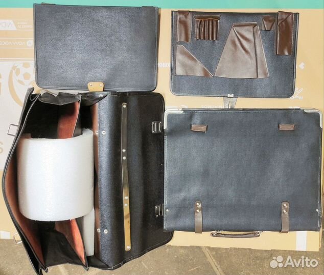 Портфель для документов - оригинал, кирза СССР