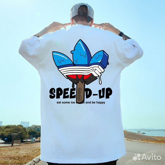 Футболка Adidas Speed Up White