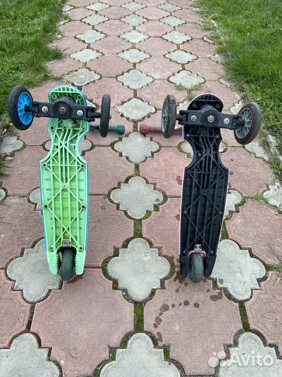 Самокат детский трехколесный б/у