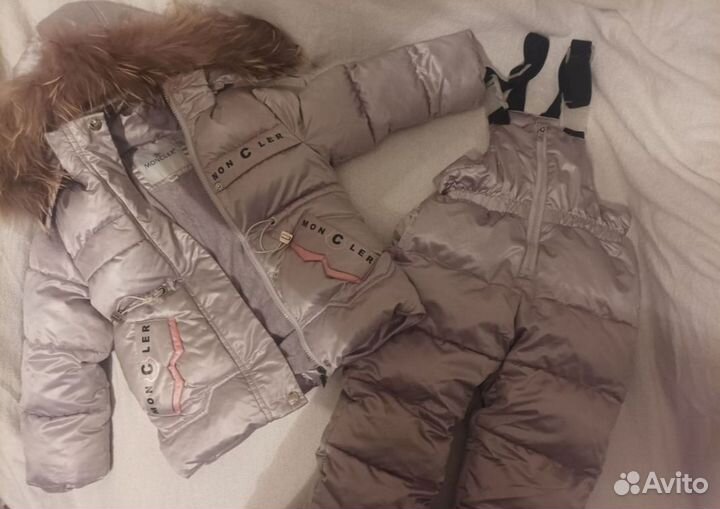 Пуховик moncler детский