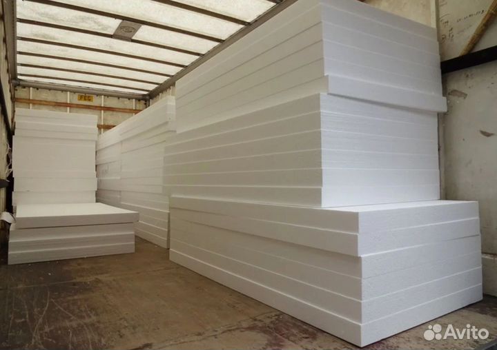Пенопласт оптом 50 мм, 100мм, фасад