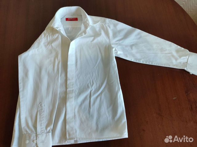 Рубашка белая школьная