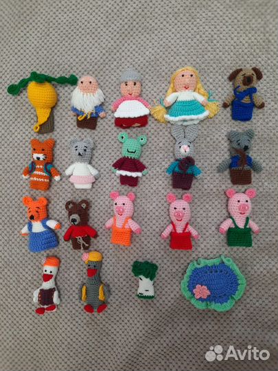 Фигурки для пальчикового театра