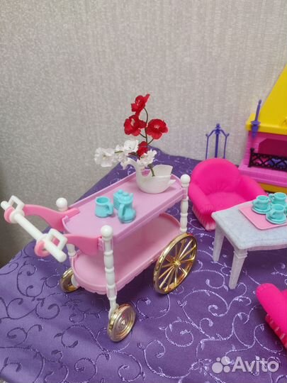 Мебель с камином для Барби