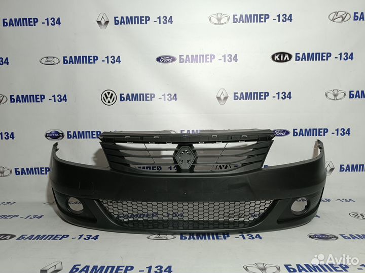 Бампер передний renault logan 1 фаза 2