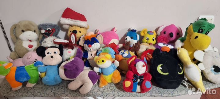 Мягкие игрушки пакетом
