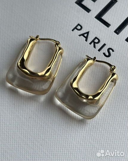 Серьги celine