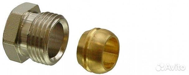 AVN15-15: Обжимные Фитинги “, 15 мм для медных и