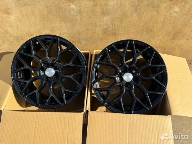 Диски R17 4x100 HF2 Vossen Volkswagen Audi черный купить в Москве | Авито