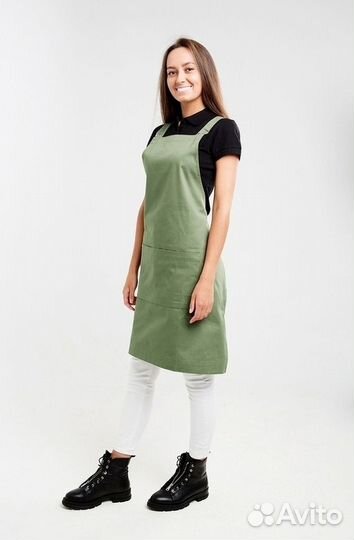 Китель поварской мужской черный